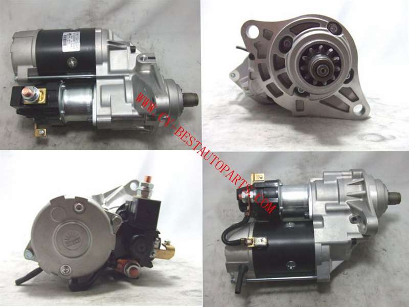 ISUZU五十鈴 6HE1TC 6HH1 6HE1 STARTER 0-24000-3042 0-24000-3041 1811003191 1811003240 1811004173 M008T61371 8980608540 M008T60971 8981412061