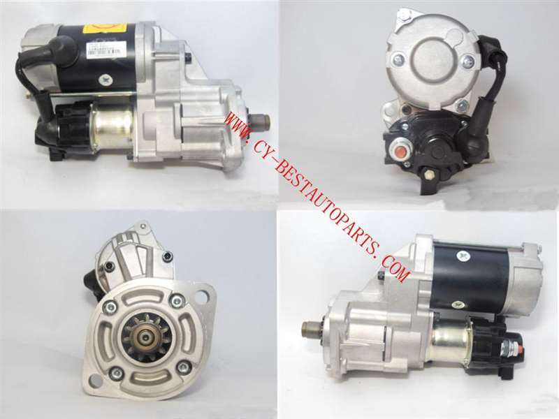 KOMATSU PC60 PC75EN S4D95LE-3A STARTER 0-24000-0040 0-24000-0030 0-24000-0060 600-863-3210 600-863-3211 600-863-3110