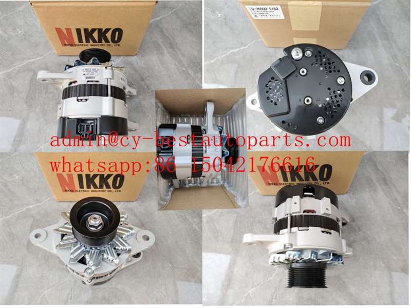 ISUZU 五十鈴 6HK1 發(fā)電機(jī) ALTERNATOR 0-35000-5160 0350005160 8980134624 0-35000-4638 0-35000-4908 0-35000-5161