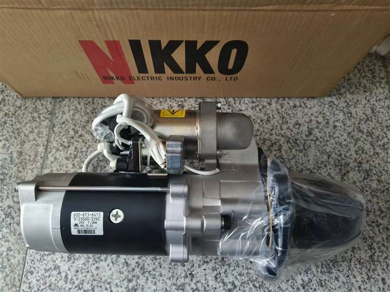 KOMATSU SA6D108E STARTER 0-23000-32900-23000-3291 0-23000-3292 0-23000-3295 600-813-3550 600-813-6421 600-813-6521 600-813-6413